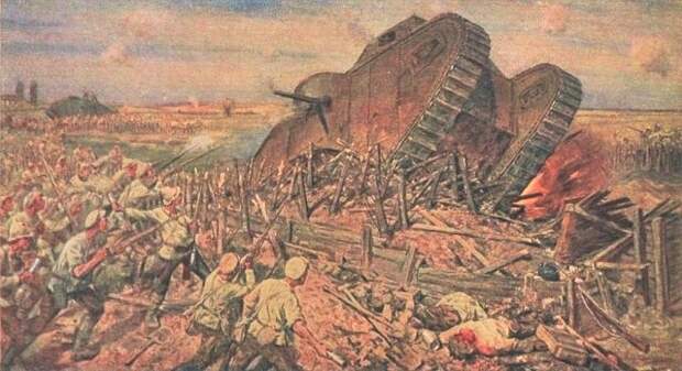 Иван Владимиров. Захват танков под Каховкой. 1927