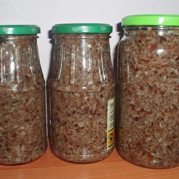 Грибная икра