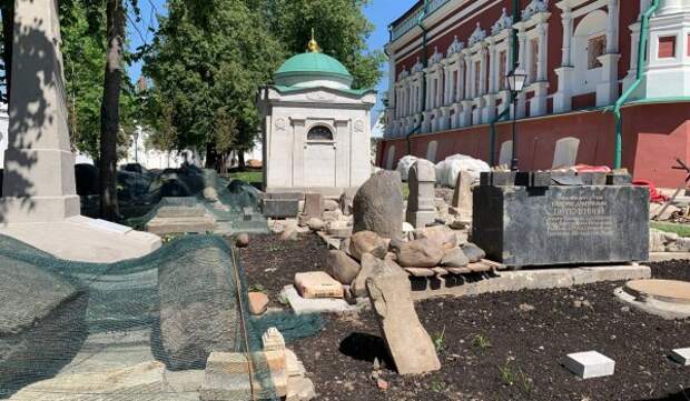 Благодаря раскопкам на территории Новодевичьего монастыря удалось установить время постройки Смоленского собора