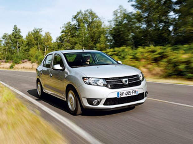 Европейская Dacia Logan. Фото Dacia