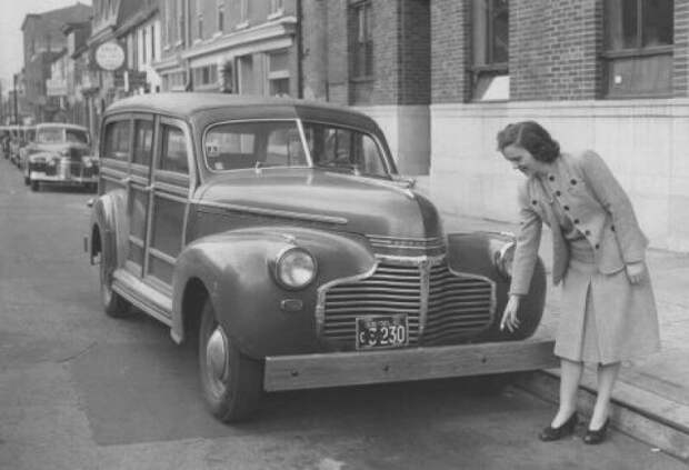 А знали ли вы, почему на американских автомобилях были деревянные бамперы? авто, кино, сша, техника, технологии