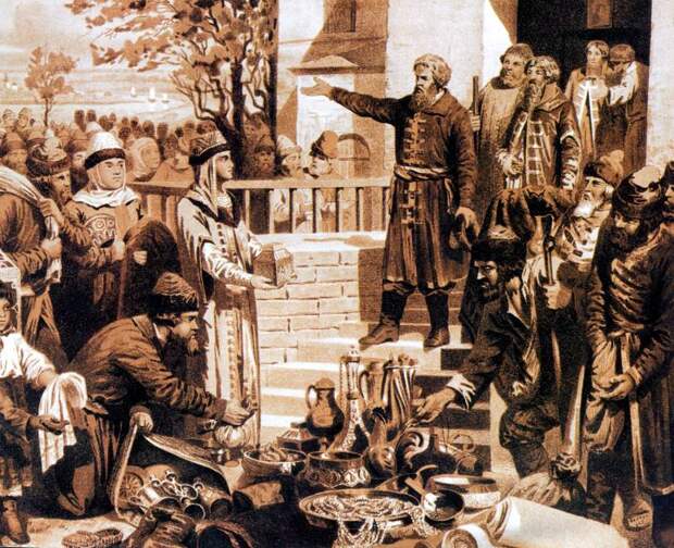 Как польско-литовская армия гетмана Ходкевича прорывалась в Москву
