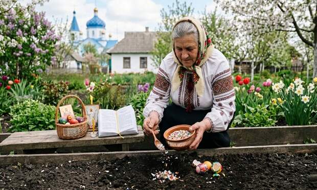 Что делать со скорлупой освященных яиц после Пасхи