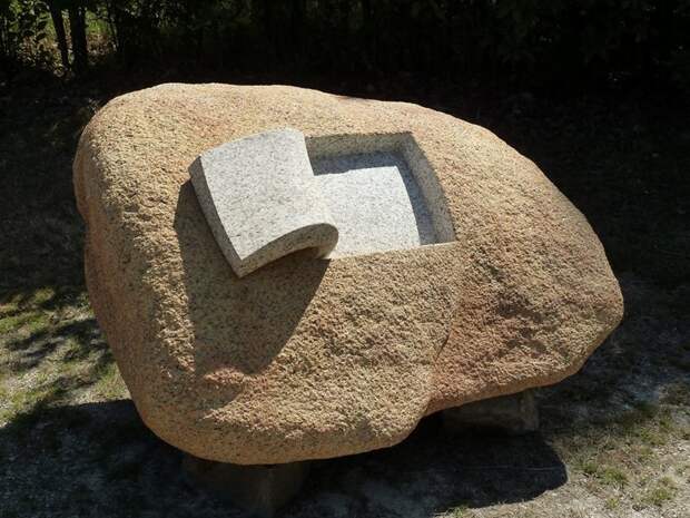 Испанец научился мять камни для создания скульптур искусство, камни, мастерство, необычно