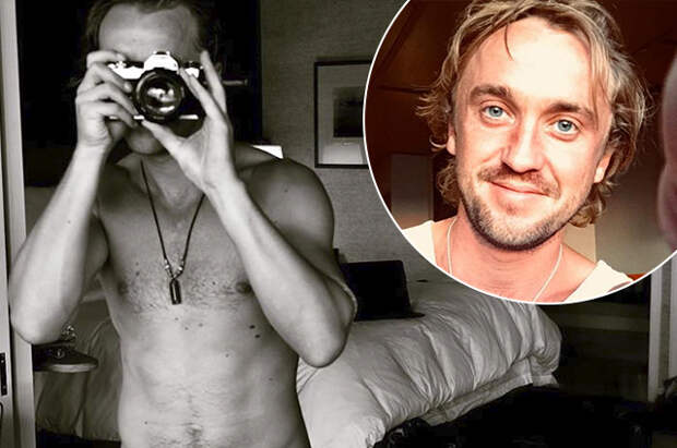 Том Фелтон восхитил поклонников новым снимком с голым торсом