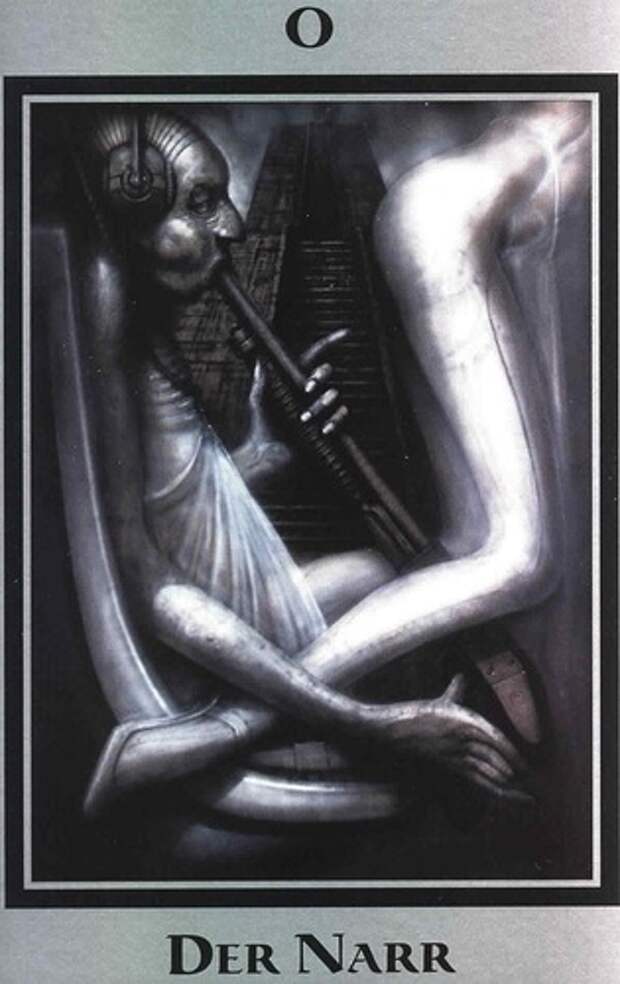 H.R. Giger - Baphomet, Tarot der Unterwelt_Таро Гигера_Таро Бафомета