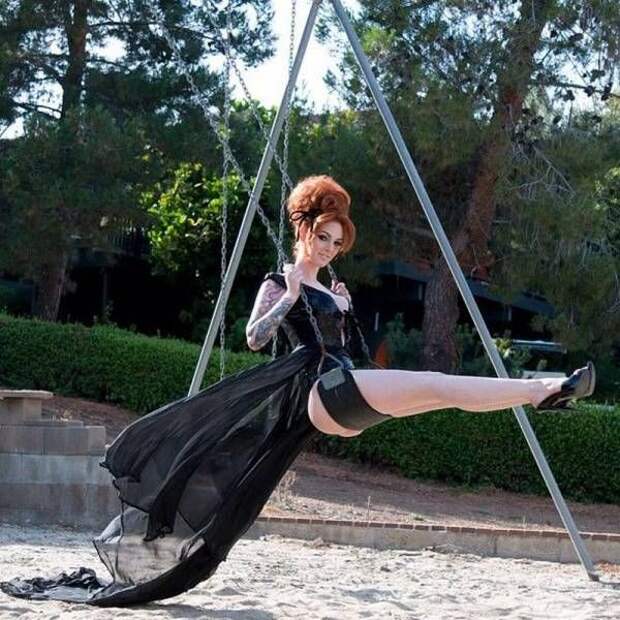 Забавные девушки. Часть 71 (71 фото)