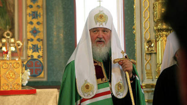 Патриарх Кирилл, архивное фото