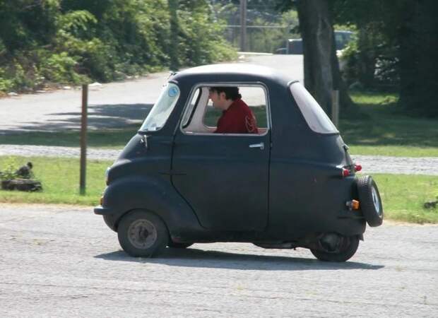 Scootacar Mark I — микроавто, которое появилось благодаря женскому капризу