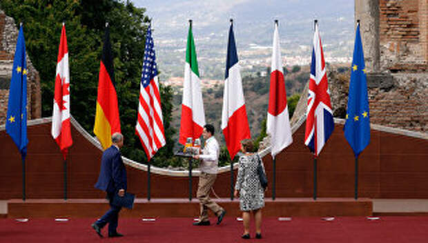 Подготовка к саммиту G7 в Италии. Архивное фото