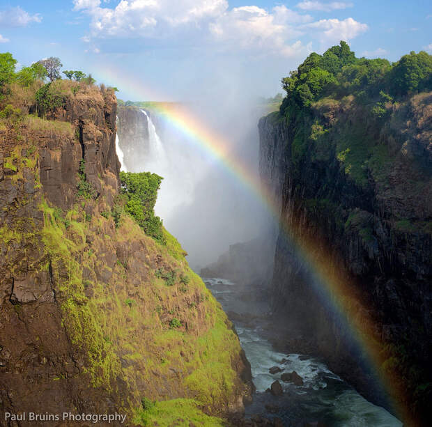 rainbow25 Радуга над самым большим водопадом в мире