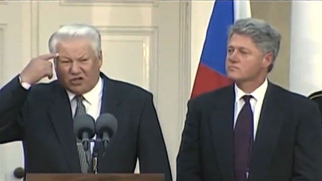 Все законы и указы 90-х в Россию привозили из США на английском языке