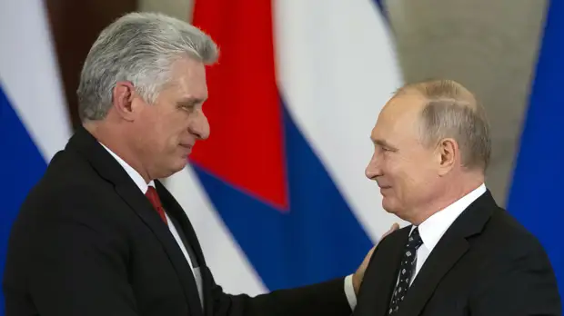 Путин и президент Кубы не обсуждали размещение военных баз