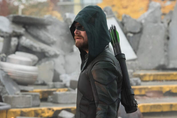 Stephen Amell, Crisis on Infinite Earths | Photo Credits: Dean Buscher, Dean Buscher/The CW