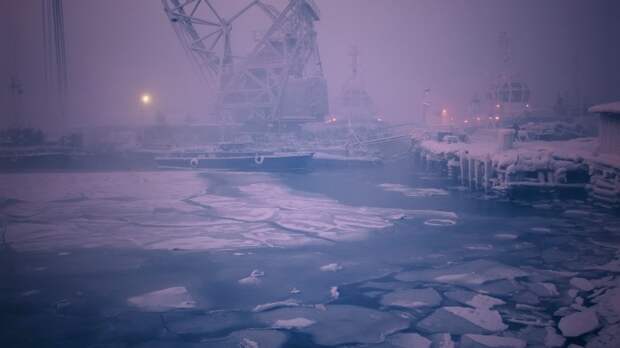 10 таинственных фото туманного Мурманска от фотографа Сергея Иуса