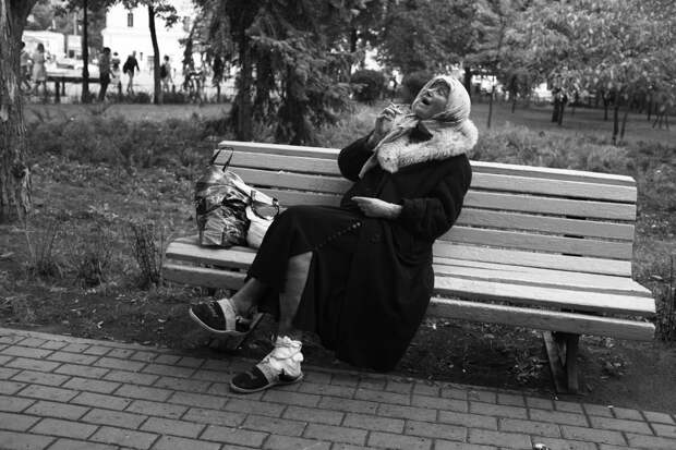 Ненужные люди: бездомные украинцы на снимках Геннадия Крупко