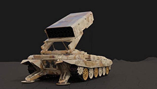 Модернизированная огнеметная система ТОС-1А