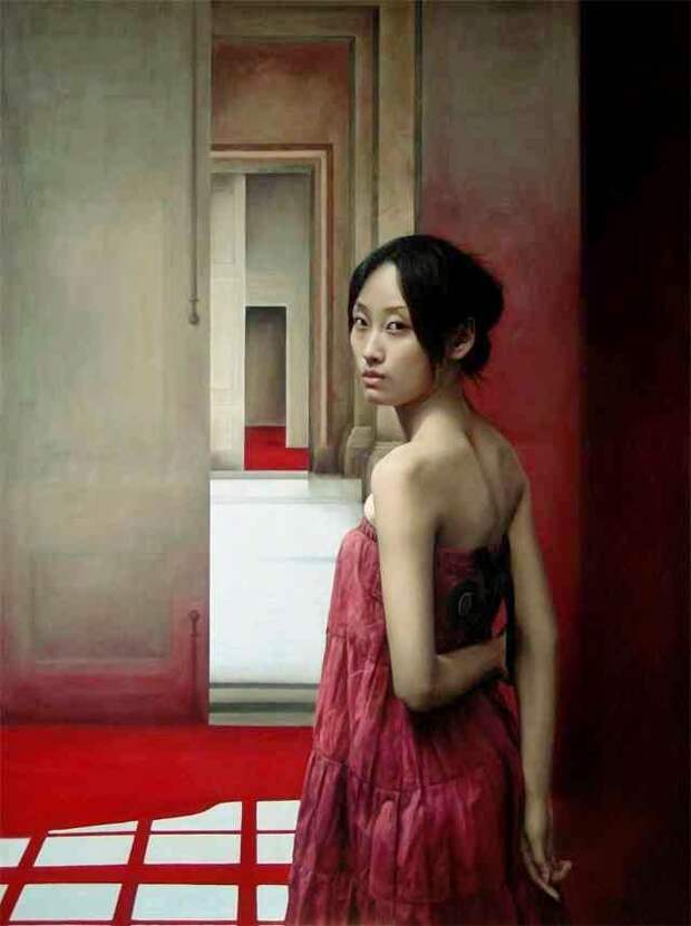 Китайский художник. Li Wentao