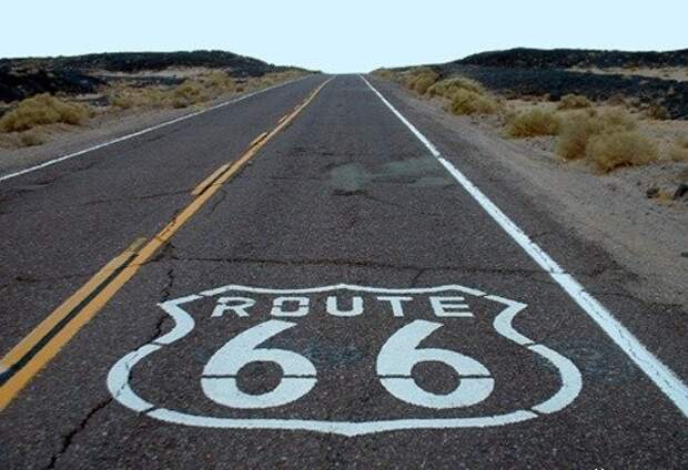 Легендарная трасса 66 в США route 66, авто, факты