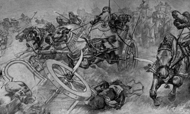 6. Серпоносная колесница   история, оружие, факты