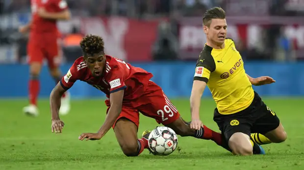 «Бавария» разгромила «Боруссию» и поднялась на первое место в Бундеслиге