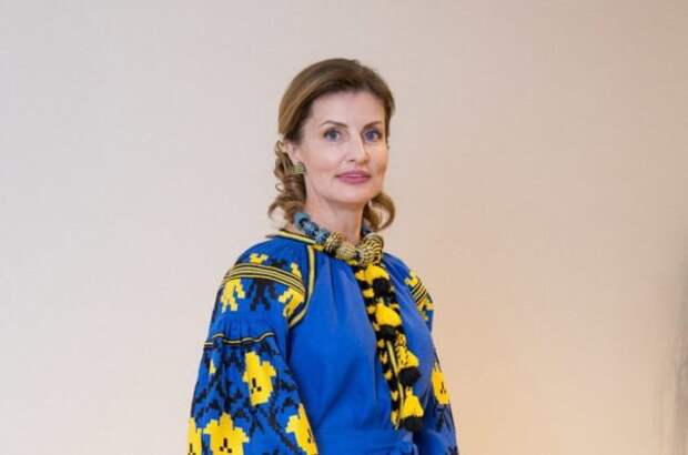 Марина Порошенко в украинской вышиванке