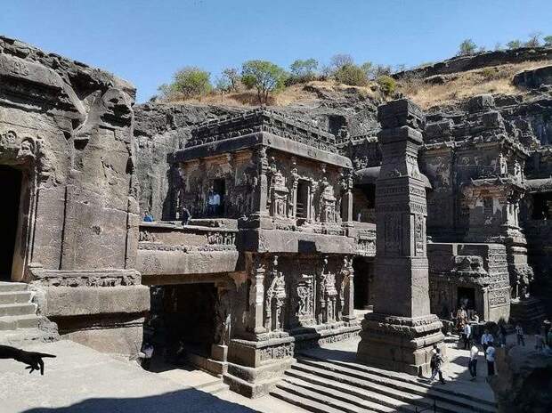 Удивительный Кайласанатха: храм, который вырезан из гигантского монолита