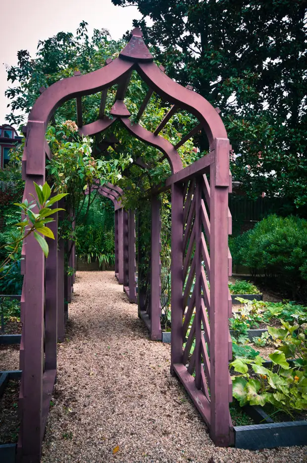 Садовые арки: идеи использования арок на даче
