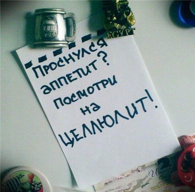 Самые смешные и неожиданные записки на холодильнике