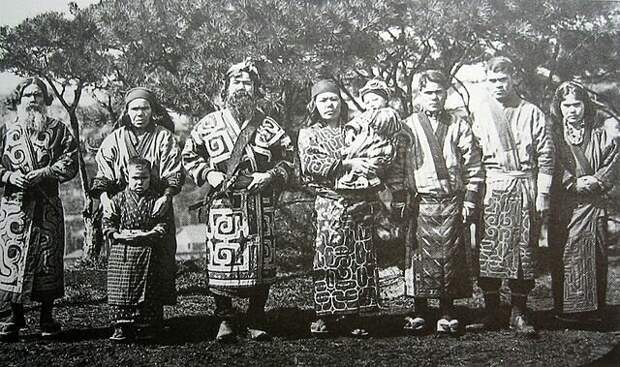 Айны - подданные Российской империи, коренное население о. Хоккайдо. Ладария ЖЖ