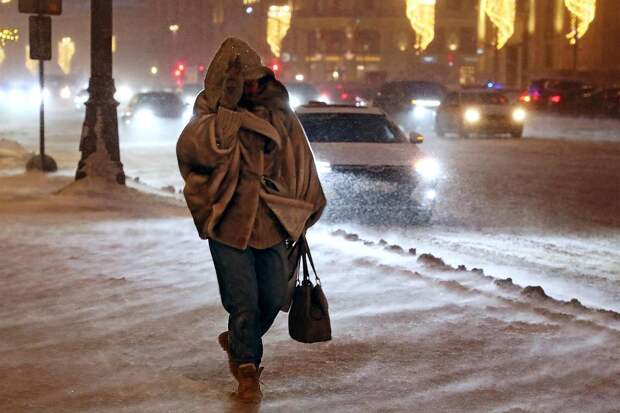 Назван срок начала снегопада в Москве