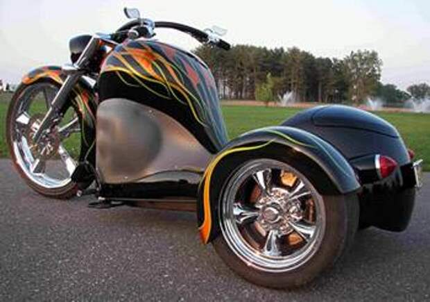 Rat Rod Trike Motorcycle