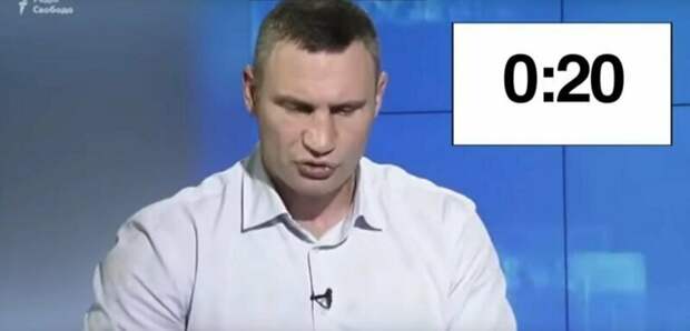 На двадцатой секунде Кличко осилил название! видео, интервью, кличко, лингвистика, ораторство, политика, смешно, юмор