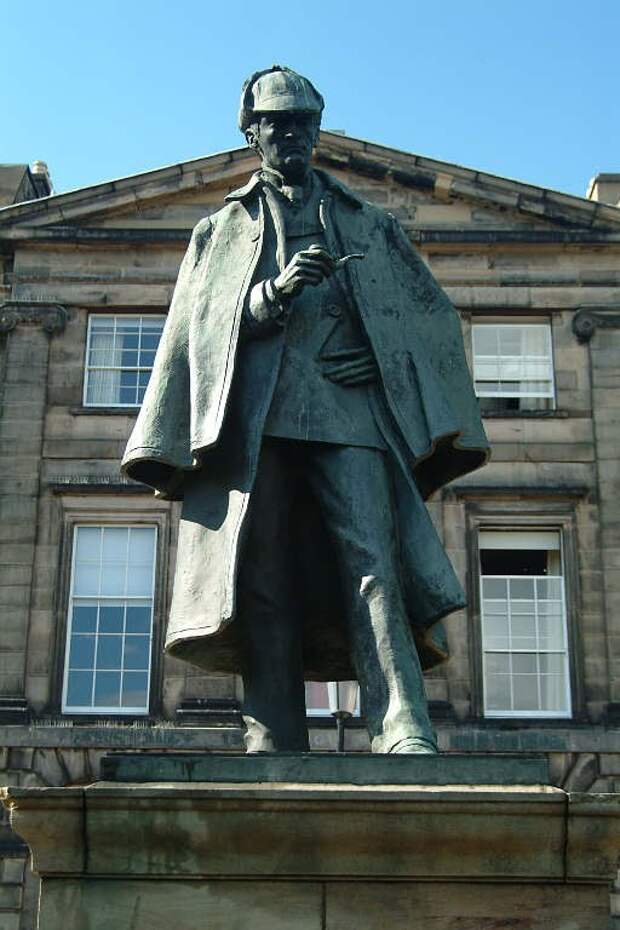 60 Памятник Шерлоку Холмсу в Эдинбурге
