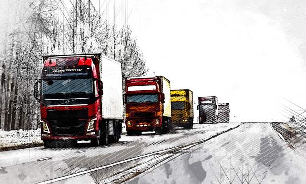 Из-за температурных «качелей» в Орёл перестанут пускать фуры