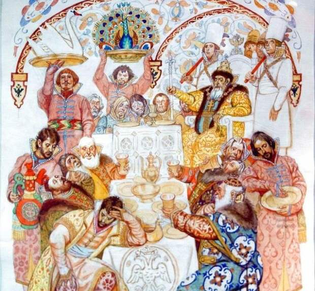 "Я не в состоянии выпить больше" - иностранные послы на пирах у русских государей XV-XVI веков