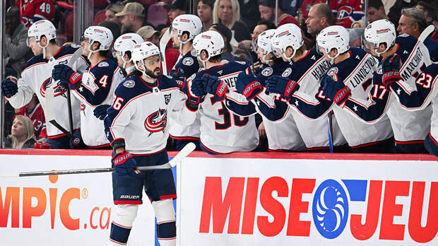 Гол Марченко и передача Проворова помогли «Коламбусу» победить «Монреаль»