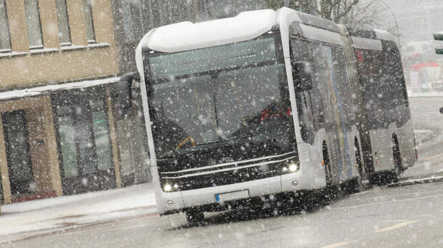 Туристы из Китая застряли в автобусах на дороге в Мурманск из-за снегопадов