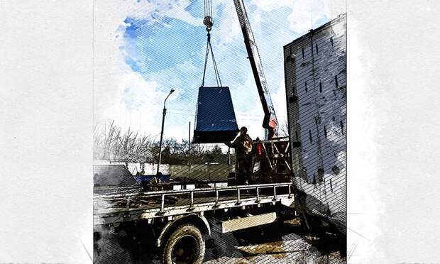 В Ливны завезли мусорные контейнеры на 359 тысяч рублей