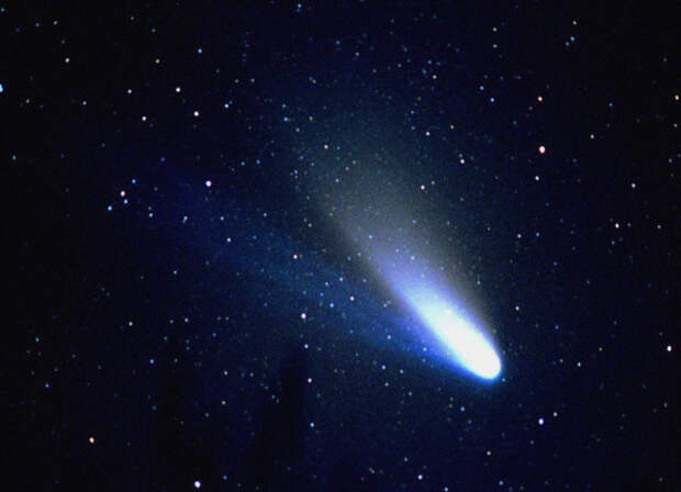 хвост кометы Галлея