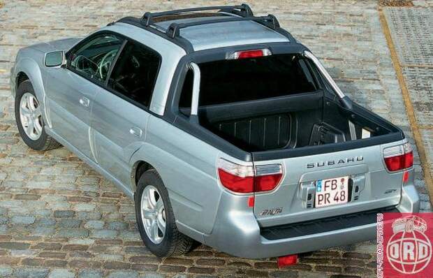 Развитие темы BRAT – Baja на базе Legacy Outback (2002 год).