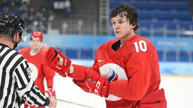 Воронкова удалили до конца матча с Чехией за удар соперника в голову