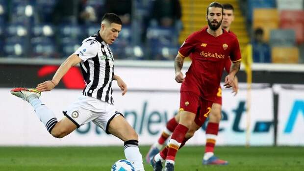 «Удинезе» - «Рома» - 1:1. Обзор матча и видео голов