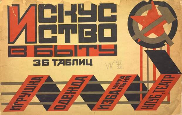 "ИСКУССТВО В БЫТУ" 1924 ГОД