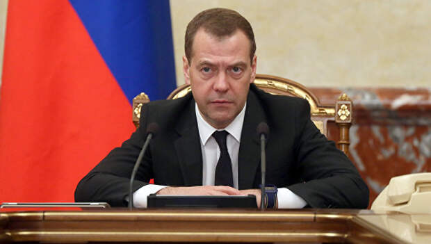 Премьер-министр РФ Д. Медведев. Архивное фото