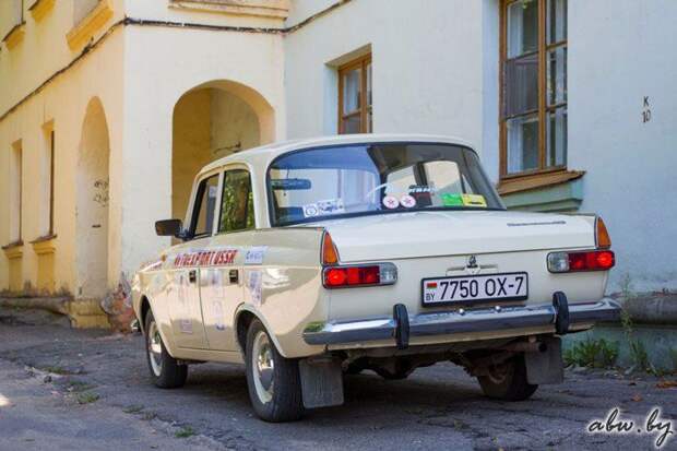 москвич 412, девушка за рулем, авто