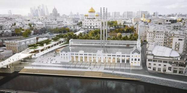Собянин: Реставрация исторической ГЭС-2 вышла на финишную прямую фото: mos.ru