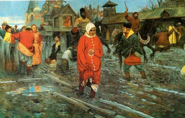 А.П. Рябушкин "Московская улица". Источник: coollib.net