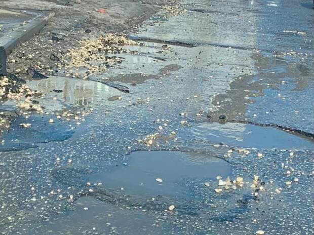 Жители Дашково-Песочни просят отремонтировать дорогу