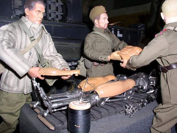 куклы, миниатюра, терминатор